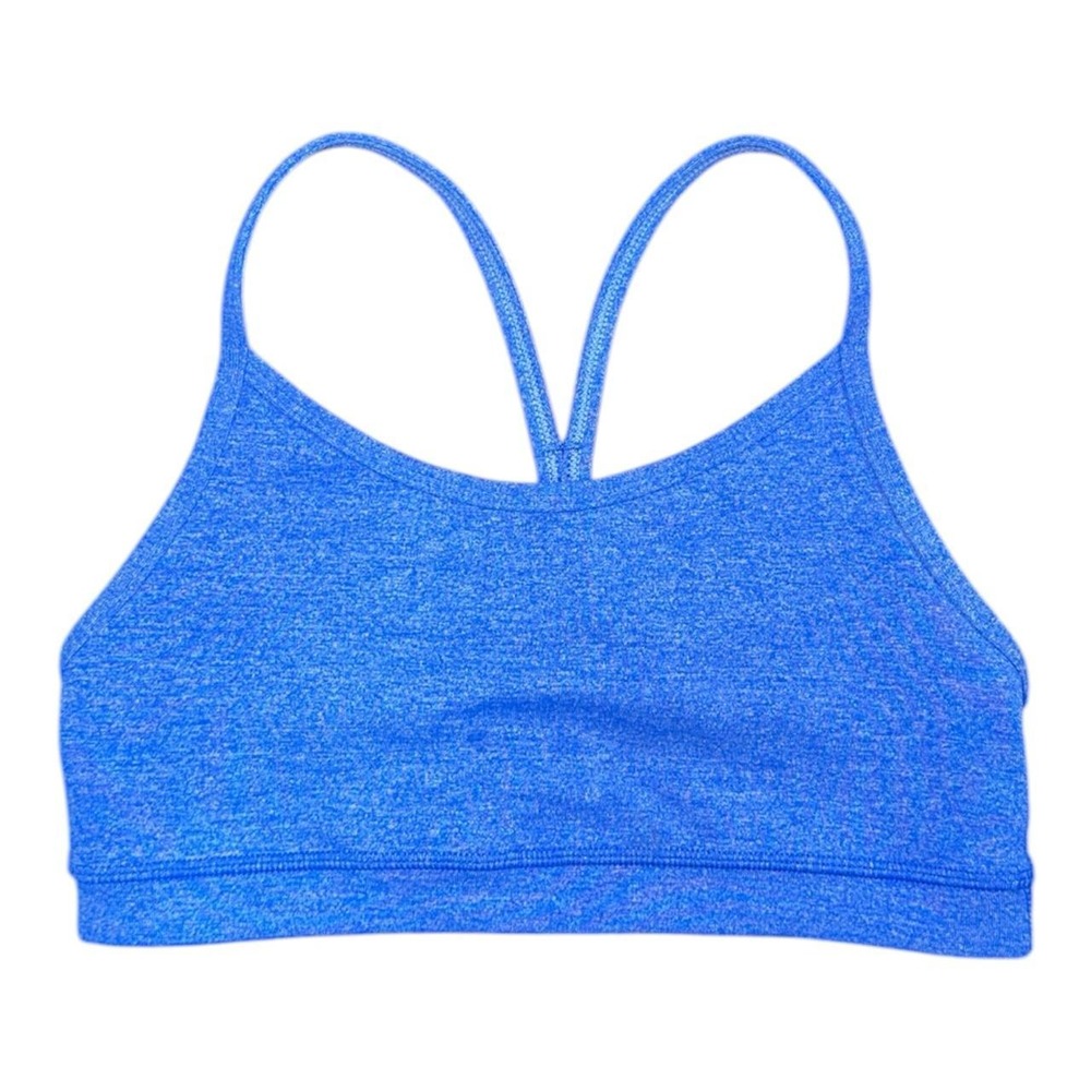 Lululemon blue heather sports bra